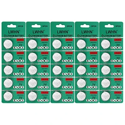 Afbeelding van CR2032 25 Pack Lithium Batterij 3V CR 2032