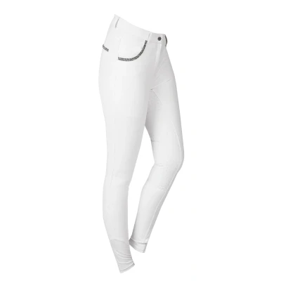 Image de Horka Pantalon d&#039;Équitation Nicola Blanc 164
