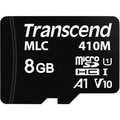 Afbeelding van Transcend TS8GUSD410M microSD kaart Industrial 8 GB Class 10 UHS I