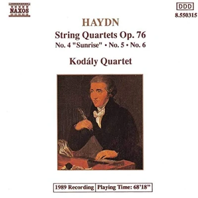 Afbeelding van Kodaly Quartet String Quartets Op. 76, Nos. 4 6 (CD)