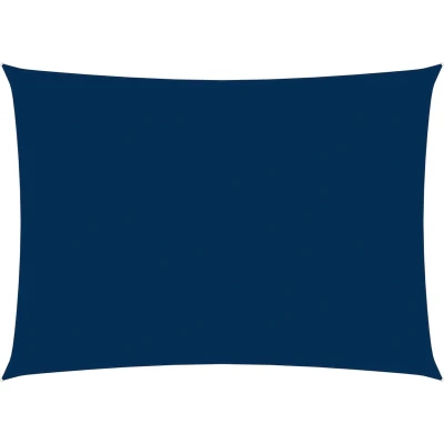 Afbeelding van vidaXL Zonnescherm rechthoekig 6x8 m oxford stof blauw