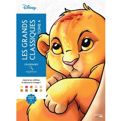 Image de Coloriages mystères Disney Les Grands classiques Tome 4
