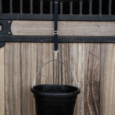 Afbeelding van Kentucky Nylon Houder Haak en Ring 1st Zwart