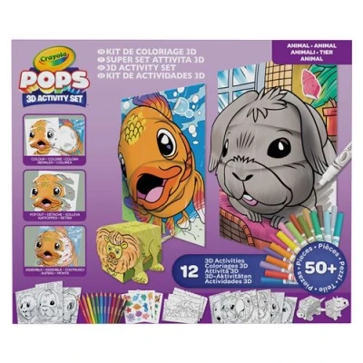 Image de Jeu créatif Crayola Pops 3D Gift Set