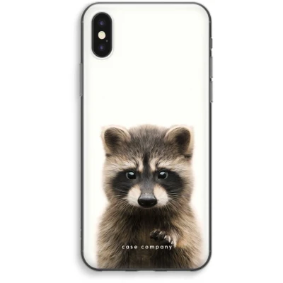 Afbeelding van Case Company® hoesje geschikt voor iPhone XS Max Rocco Soft Cover Telefoonhoesje Bescherming aan alle Kanten en Schermrand