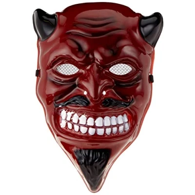 Afbeelding van RUBIES FRANCE PVC duivel masker voor volwassenen