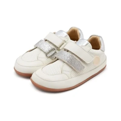 Afbeelding van Gioseppo Barefoot Zapatillas SAUK Sneakers laag voor kinderen, Maat: 28, Blanco Leer