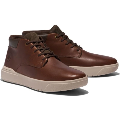 Afbeelding van Timberland Seneca BAY Chukka Sneakers laag, Heren, Maat: 43.5, Chestnut Leer