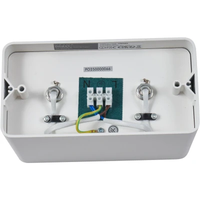 Afbeelding van QAZQA vox Design Plafondspot Spotje Opbouwspot 2 lichts L 17.8 cm Wit Woonkamer Slaapkamer Keuken