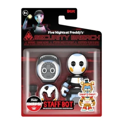 Afbeelding van Funko Pop! Games: Action Figure FNAF Security Staff Bot Single Snap Pack