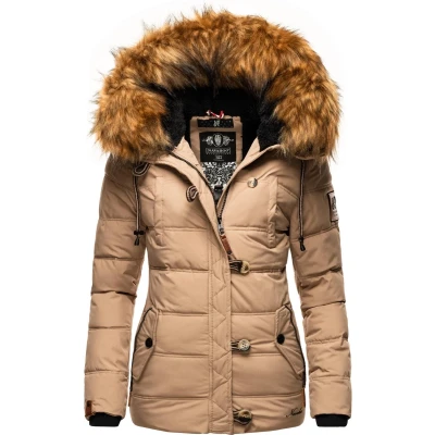 Afbeelding van Navahoo ZOJA Winterjas, Dames, Maat: Small, Taupe grey