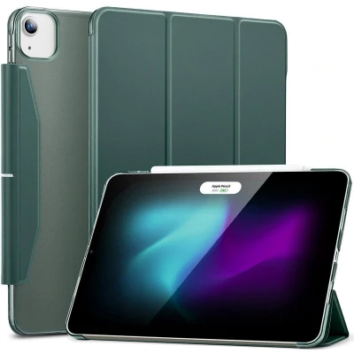 Afbeelding van ESR Ascend Trifold Book Case Geschikt voor Apple iPad Air 13 (2024) Verstelbare met Sleep/Wake Functie Hoes Penhouder Groen