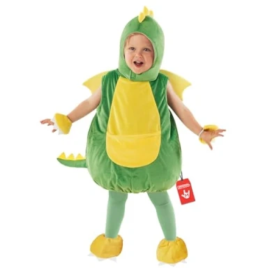 Afbeelding van Morph draak kinderkostuum, Halloween babykostuum, kostuum voor kinderen, maat T2