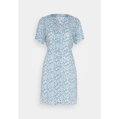Afbeelding van ONLY Onlevida S/S Short NOOS Jurk, Dames, Maat: XS, Provincial blue