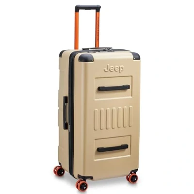 Afbeelding van Delsey Jeep JH002B 80 cm Vergrootbare Reiskoffer Beige
