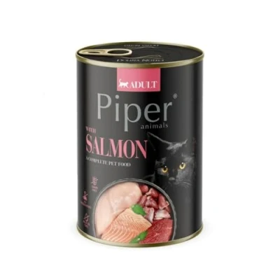 Afbeelding van PIPER Animals with salmon nat kattenvoer 400g