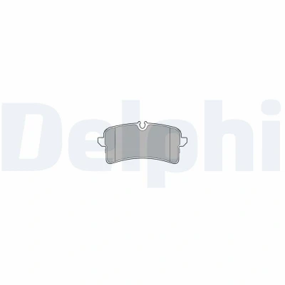 Afbeelding van DELPHI LP3577 Remblokkenset Geschikt voor slijtage waarschuwingscontact Met anti kreukplaat toebehoren PORSCHE: Macan