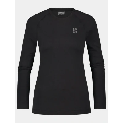 Afbeelding van Poederbaas Thermoshirt Lightweight Dames Zwart Maat XS