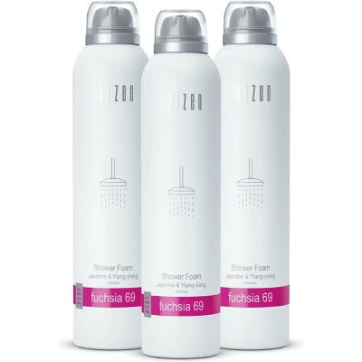 Afbeelding van JANZEN Shower Foam Fuchsia 69 3 pack