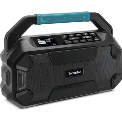 Afbeelding van TechniSat Viola 231 OD bouwplaatsradio, compatibel met Makita accu (DAB+, FM, AUX, Bluetooth, IPX4, spatwaterdicht, 2 x 15 W stereo luidsprekers)