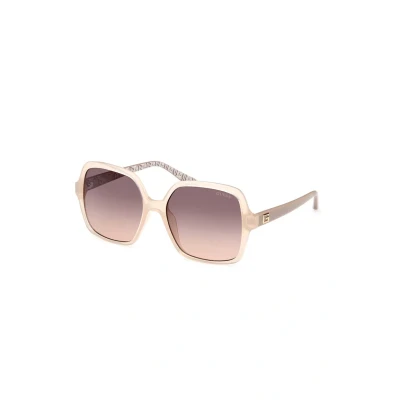 Afbeelding van Guess Zonnebril, Dames, Maat: One Size, Beige marrone sfumato
