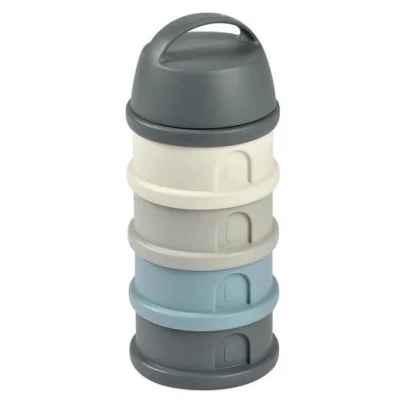 Afbeelding van Béaba Melkpoedertoren Doseerdoos Mineral Grey/Blue