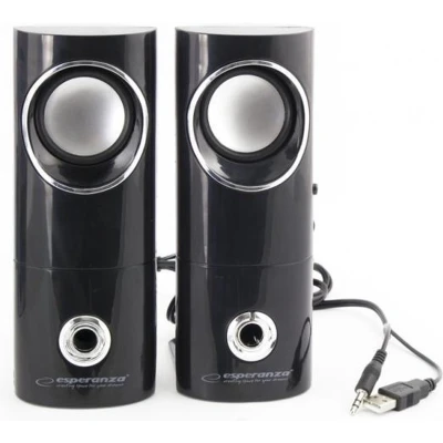 Afbeelding van PC luidsprekers Esperanza 2.0 BEAT 6 W Zwart