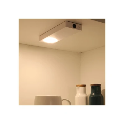 Afbeelding van Müller Licht Draadloze Led Verlichting Bewegingssensor 18cm Padi 0,9w 3000k Batterij LEDdirect.nl