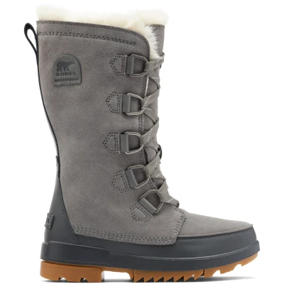 Afbeelding van Sorel Torino II TALL Snowboots grey, Dames, Maat: 39, Grey Leer en imitatieleer