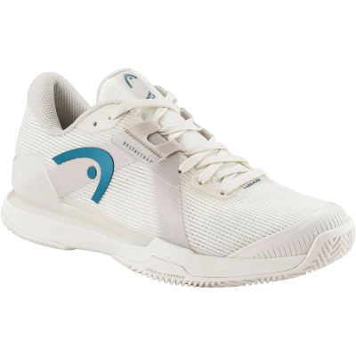 Afbeelding van Head Sprint PRO Tennisschoenen voor kleibanen, Dames, Maat: 38.5, Chalk white/twilight blue Textiel