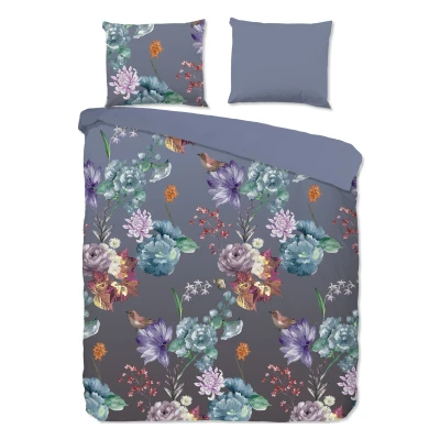 Afbeelding van Good Morning Dekbedovertrek &quot;bloemen&quot; Multi (140x200/220 cm) Katoen