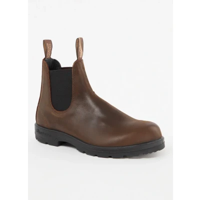 Afbeelding van Blundstone #1609 Antiekbruine Chelsea laars Maat 36.5