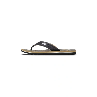 Afbeelding van Quiksilver Molokai Layback Teensandalen, Heren, Maat: 39, Beige Katoen