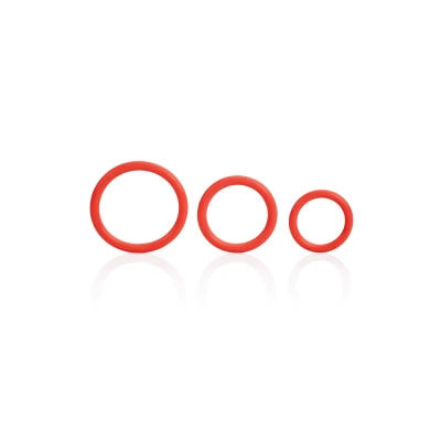 Afbeelding van CalExotics Tri Rings Rood
