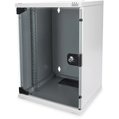 Afbeelding van Digitus DN 10 SET 1 10inch patchkast 6 HE Grijs wit (RAL 7035)