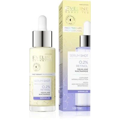 Afbeelding van Eveline Cosmetics Serum Shot 0.2% Retinol Wrinkles 30ml.