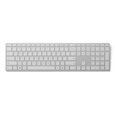 Afbeelding van Surface Microsoft Keyboard 2024 Draadloos Bluetooth toetsenbord, compatibel met Windows 11 (Frans AZERTY toetsenbord) grijs