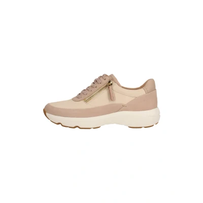Afbeelding van Clarks Tivoli Sneakers laag, Dames, Maat: 36, Sand combi Leer