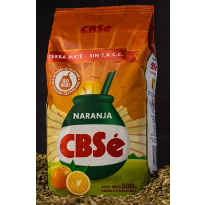 Afbeelding van CBSé Naranja Yerba Mate Sinaasappel 500 gram