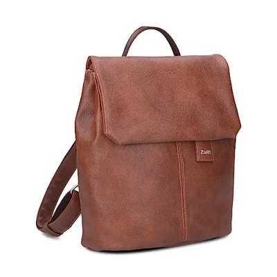 Afbeelding van Zwei Mademoiselle Mr8 Uniseks rugzak, 1 stuk, Cognac., informeel