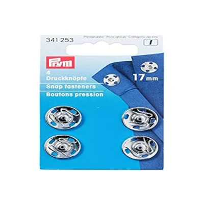 Afbeelding van Prym Drukkers Zilver 17mm (krt)