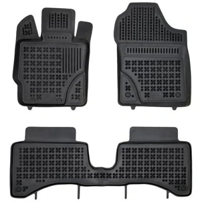 Afbeelding van M MOTOS Rubberen automatten voor Toyota Yaris III 2012 2014. Verbeter je reiscomfort met de antislip automat vloermatten alle weersomstandigheden, bescherming cont
