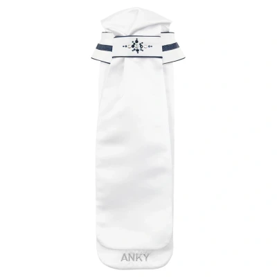 Image de ANKY Plastron Stone Deluxe Blanc/Marin S
