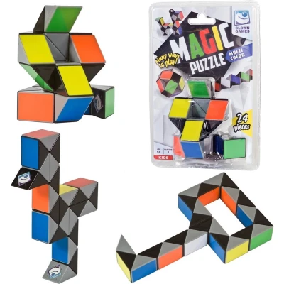 Afbeelding van Clown Games Magic Puzzle Multicolor 24 Delig