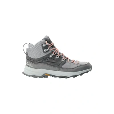 Afbeelding van Jack Wolfskin Cyrox Texapore MID Outdoorschoenen, Dames, Maat: 37, Pebble Leer en textiel