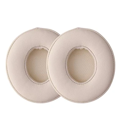 Afbeelding van kwmobile 2x oorkussens geschikt voor Beats Solo 2 Wireless / 3 Earpads koptelefoon in beige