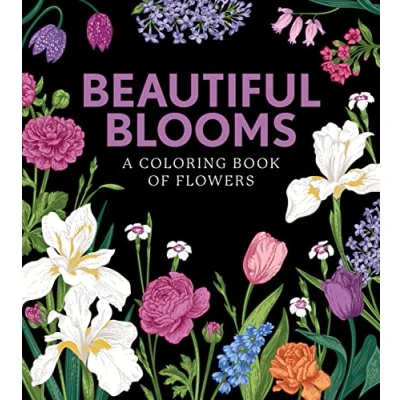 Afbeelding van Chartwell Coloring Books Beautiful Blooms