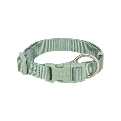 Afbeelding van Trixie halsband voor hond premium salie groen 40 65x2,5 cm