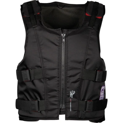 Afbeelding van Harrys Horse Slimfit bodyprotector voor kinderen zwart maat:l