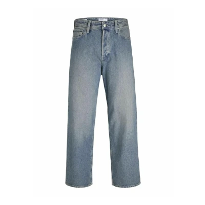 Afbeelding van Jack &amp; Jones Ialex Original Baggy jeans, Heren, Maat: 27x30, Blue denim